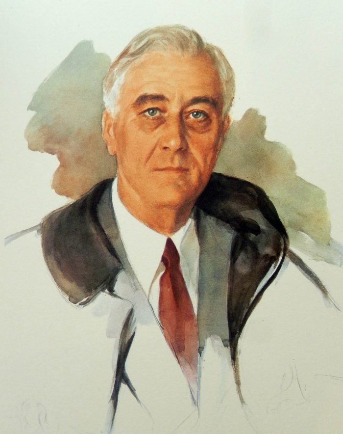 FDR from America Ascendant by Dennis M. Spragg